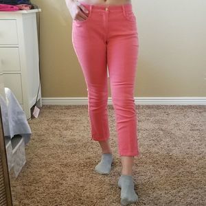 Calvin Klein skinny cropped jeans